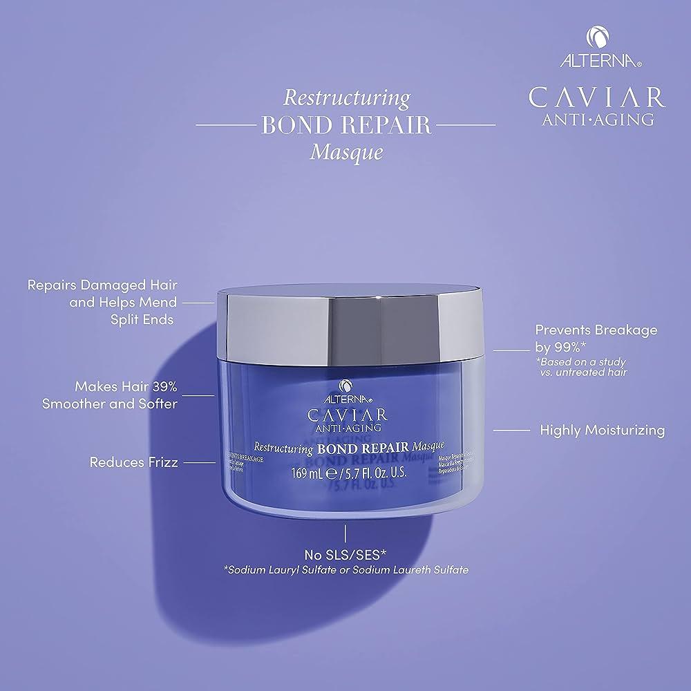 Alterna Caviar Restructuring Bond Repair Masque 5.7oz Hair Masque Pasteur Pharmacy