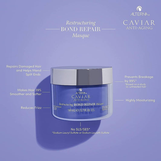 Alterna Caviar Restructuring Bond Repair Masque 5.7oz Hair Masque Pasteur Pharmacy