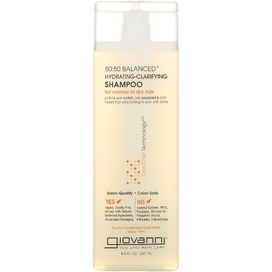 Giovanni 50:50 Balanced Shampoo 8 fl oz Shampoo Pasteur Pharmacy