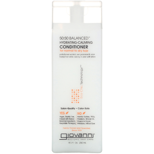 Giovanni 50:50 Balanced Hair Remoisturizer Conditioner 8.5 Fl. Oz Hair Conditioner Pasteur Pharmacy