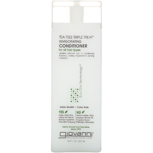 Giovanni Tea Tree Triple Treat Conditioner 8.5 oz Hair Conditioner Pasteur Pharmacy
