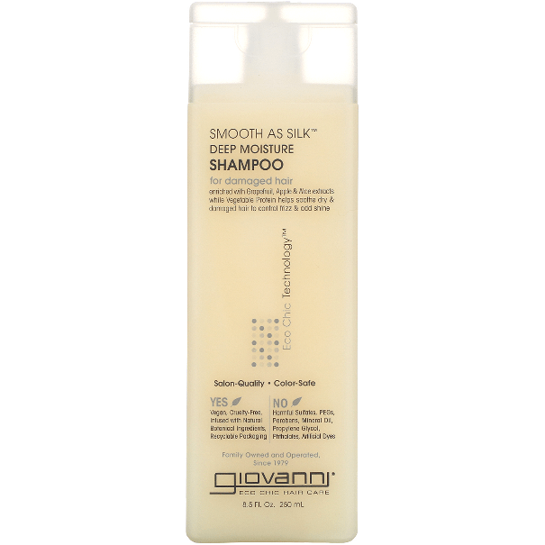 Giovanni Shampoo Smooth As Silk 8.5 oz Shampoo Pasteur Pharmacy