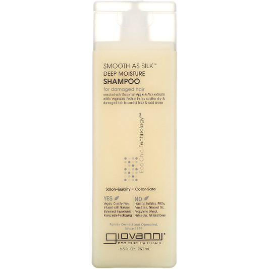 Giovanni Shampoo Smooth As Silk 8.5 oz Shampoo Pasteur Pharmacy