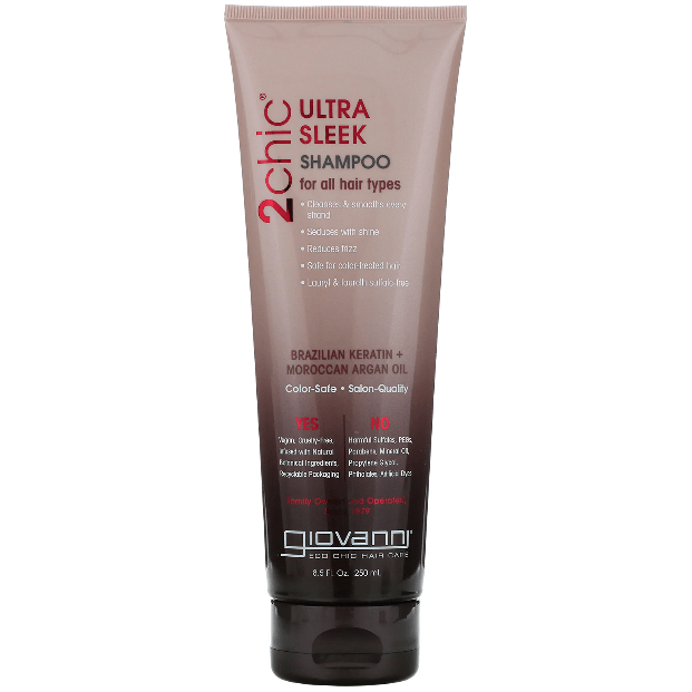 Giovanni 2 Chic Ultra Sleek Shampoo 8.5 oz Shampoo Pasteur Pharmacy