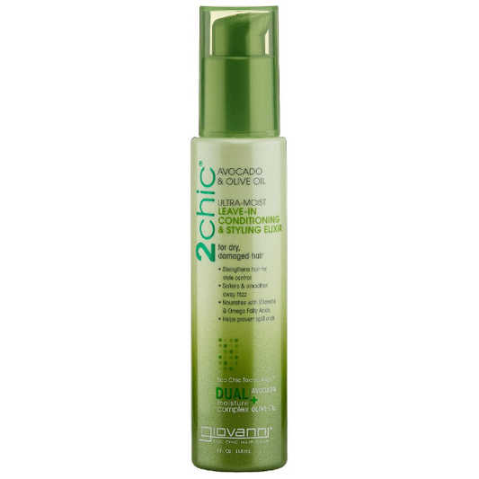 Giovanni Leave-In Conditioning & Styling Elixir 4oz Hair Styling Elixir Pasteur Pharmacy