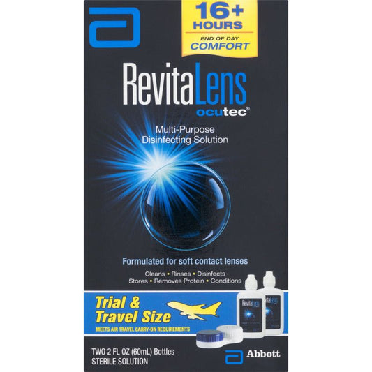 RevitaLens OcuTec Multi-Purpose Disinfecting Solution Formulated For Soft Contact Lenses Personal Care Pasteur Pharmacy