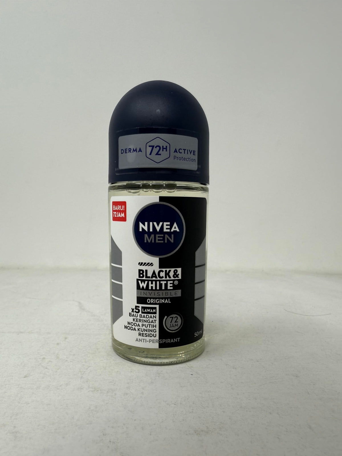 Nivea Men Invisible Deodorant Roll-on - Anti-Stain, Long-Lasting Odor Protection for Men