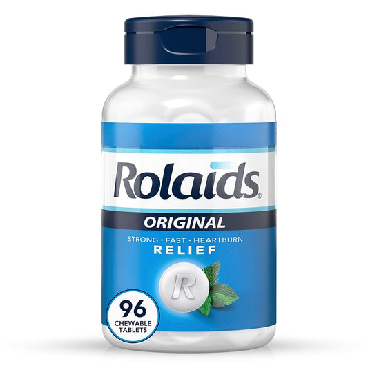 Rolaids Ultra Strength 72 Chewable Tablets Assorted Fruit Extra Strength 96 Mint Chewable Tablets Heartburn Relief Health Care Pasteur Pharmacy