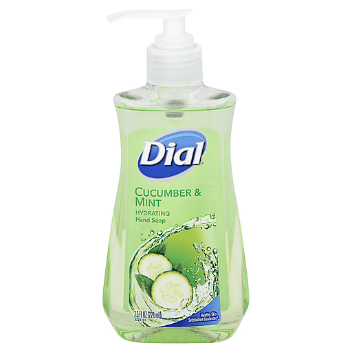 Dial Liquid Hand Soap, Cucumber & Mint, 7.5 Fluid Ounces Cucumbers Pasteur Pharmacy