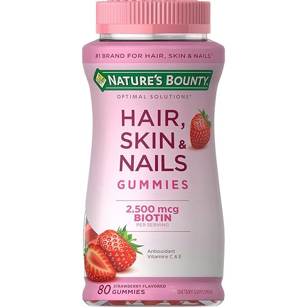 Leader™ hair, skin, nails gummy 80 ea (compare to nature's bounty) Vitamins & Supplements Pasteur Pharmacy
