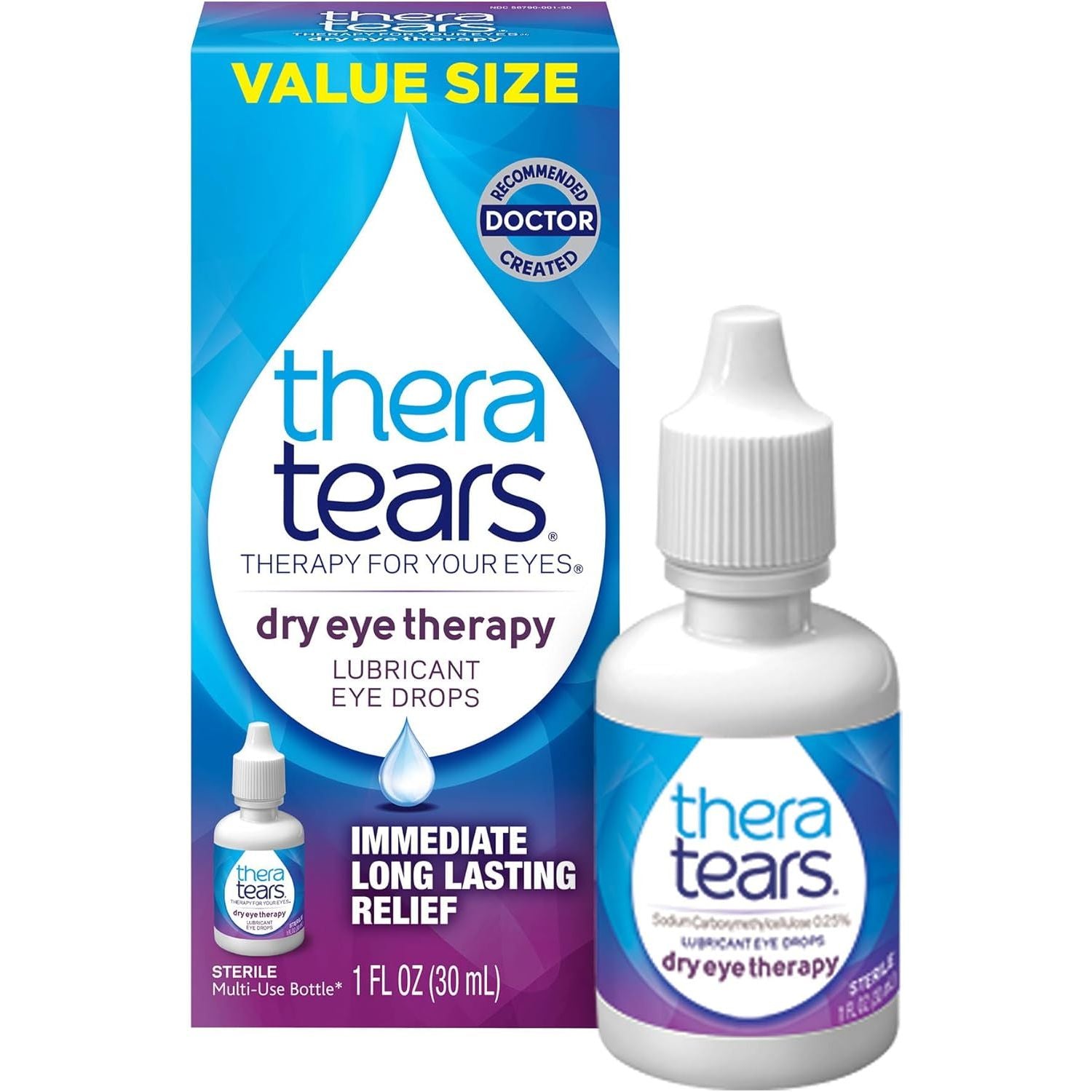 Thera Tears, Lubricant Eye Drops 1 oz Eye Drops Pasteur Pharmacy