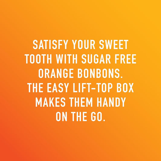 Swiss Imports Orange Sugarfree Candy Bonbons - 1.4oz Sugarfree Candy Pasteur Pharmacy