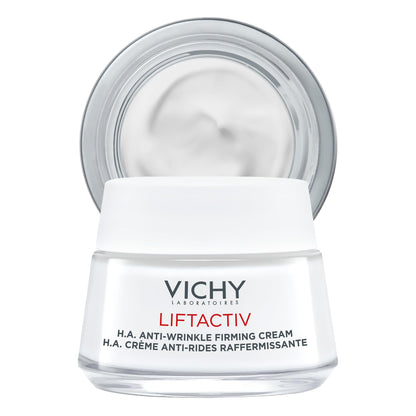 Crema facial antiedad Vichy Liftactiv Supreme para piel seca - 1.69 fl oz, reduce líneas de expresión y arrugas