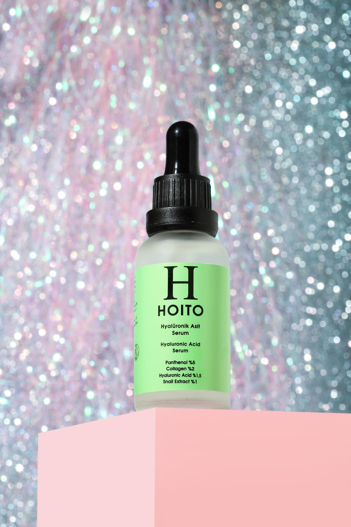 Sérum de ácido hialurónico Hoito 30 ml - Suero hidratante antiedad natural para piel seca