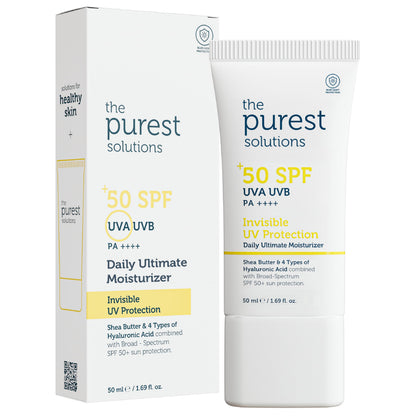 Coffret de soins The Purest Solutions - Éclat, Hydratation, Protection UV SPF50+