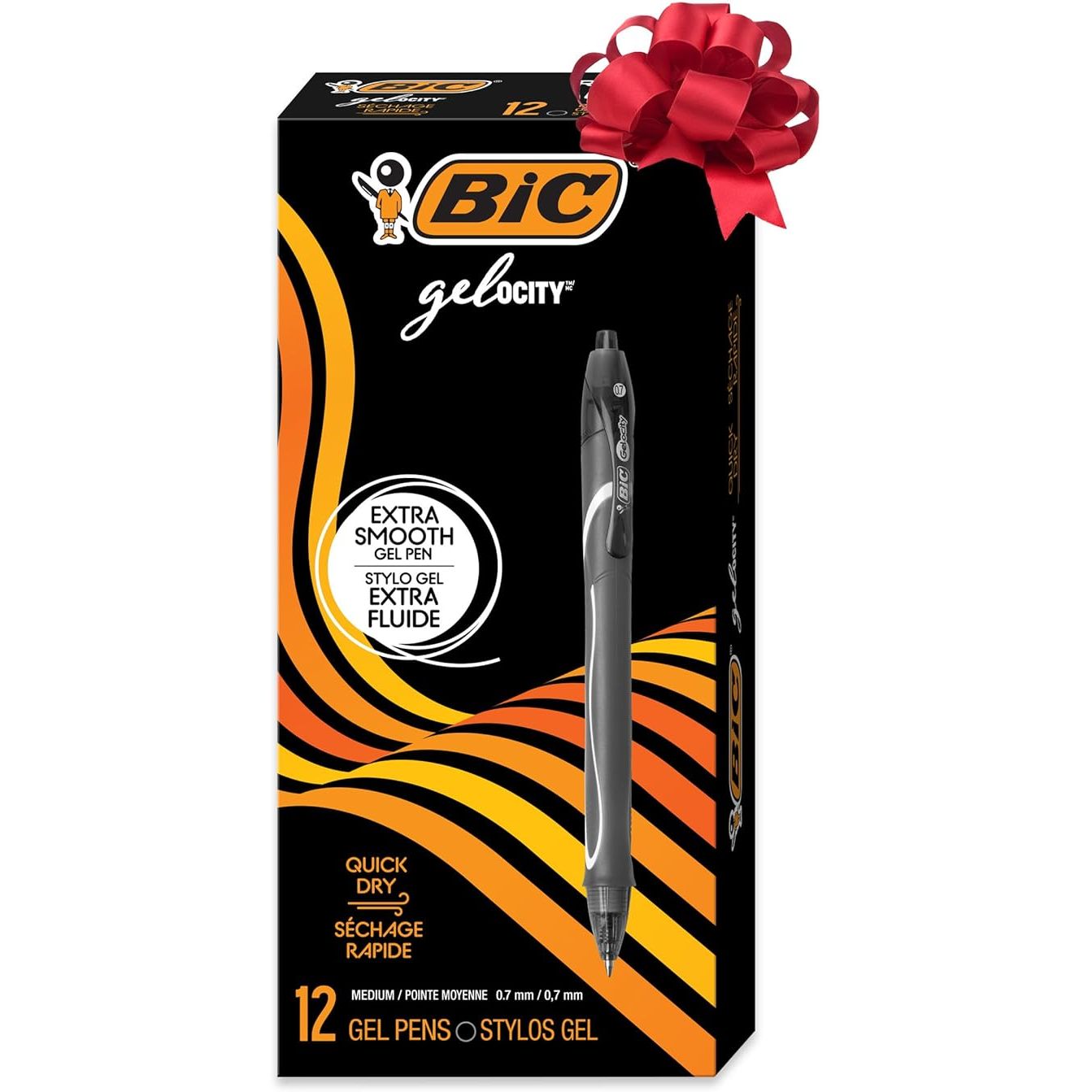 Bic Velocity Gel Pens Black 6x2 Gel Pens Pasteur Pharmacy