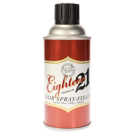 18.21 Eighteen 21 Premium Hairspray- Fixatif 9.6 Oz Hairspray Pasteur Pharmacy