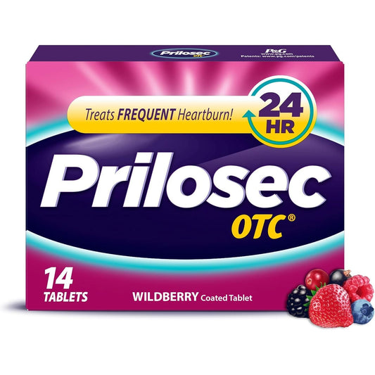 Prilosec OTC Proton-Pump Inhibitor – 20mg Delayed-Release Tablets (14 Count) Health & Beauty Pasteur Pharmacy