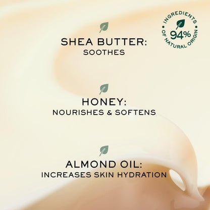 Nuxe Rêve de Miel Crema Corporal Ultra Reconfortante - 48h de hidratación, ingredientes naturales, calma la piel seca