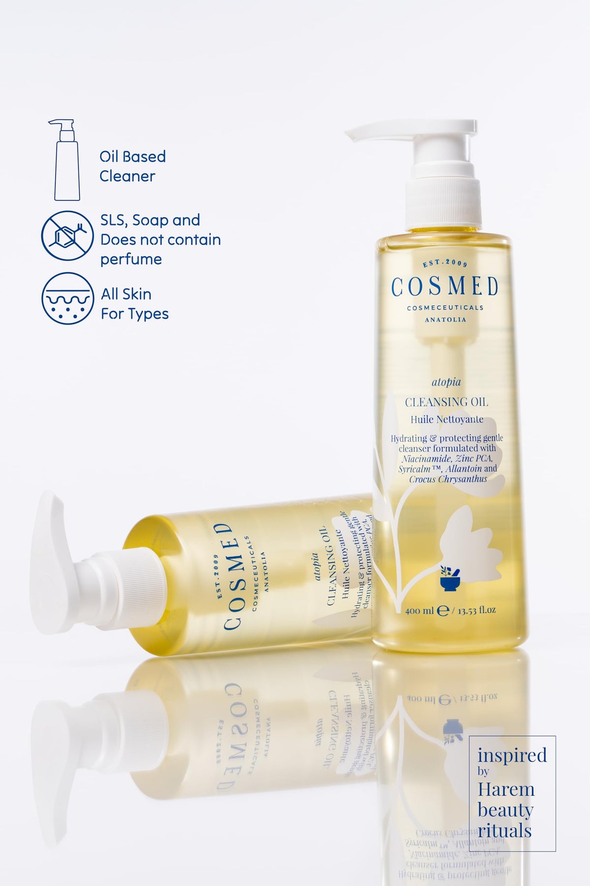 Cosmed Atopia Cleasing Oil Daily Cleansing Oil 400ml