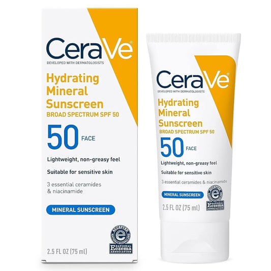 CERAVE FACE LT 7-9% 75ML SPF50 Skin Care Pasteur Pharmacy