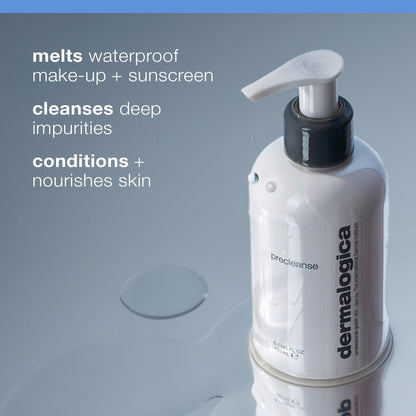 Aceite prelimpiador facial Dermalogica Precleanse: cuidado de la piel de limpieza profunda para piel grasa y eliminación de maquillaje resistente