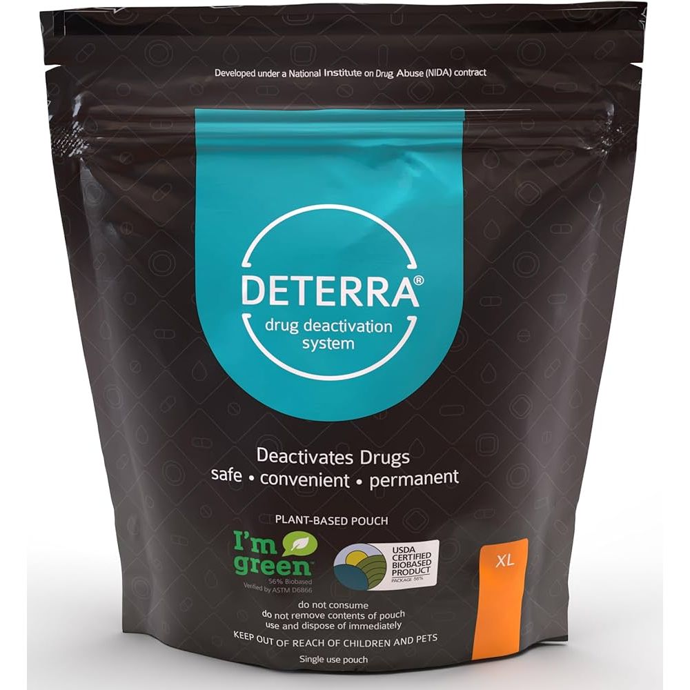 Deterra XL Drug Deactivation System Pouches, Case of 20 Medical Supplies Pasteur Pharmacy