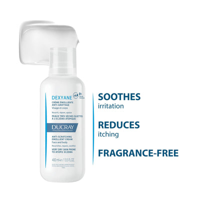 Crema hidratante anti-sequedad Ducray Dexyane 400 ml