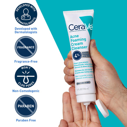 Limpiador espumoso CeraVe - Paquete de 4 | 20 ml cada uno