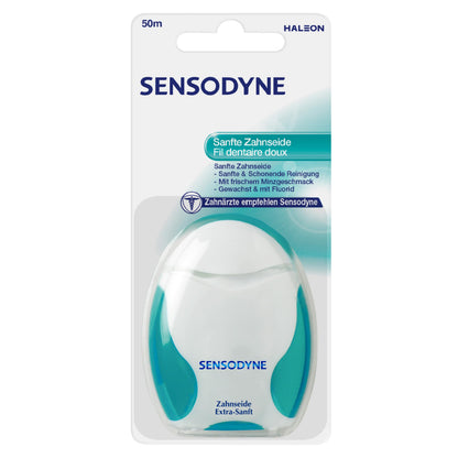 Sensodyne Seda Dental Suave 30M - Cuidado para Dientes Sensibles | Seda Dental