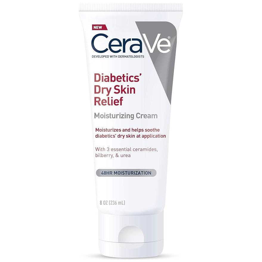 CeraVe Diabetics Dry Skin Relief Moisturizing Cream 8 Oz Lotion & Moisturizer Pasteur Pharmacy