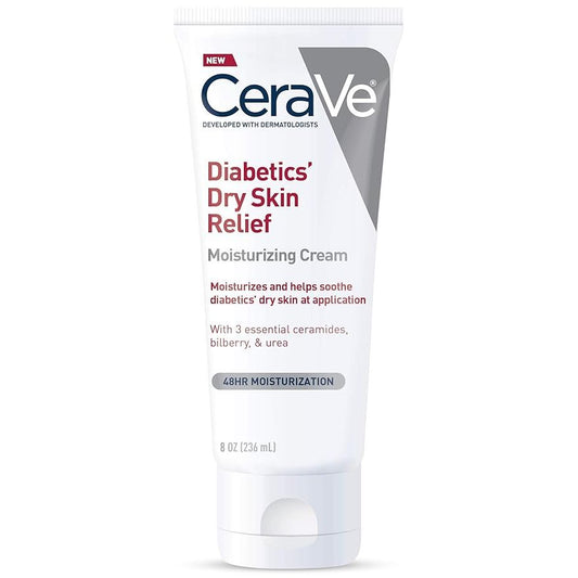 CeraVe Diabetics Dry Skin Relief Moisturizing Cream 8 Oz Lotion & Moisturizer Pasteur Pharmacy