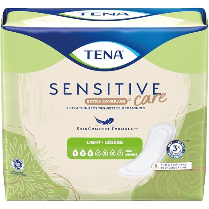Tena Intimates Light Ultra Thin Pads Long Incontinence pads Pasteur Pharmacy