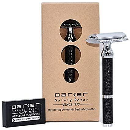 Parker 71R Heavyweight Three Piece Double Edge Safety Razor Safety Razor Pasteur Pharmacy