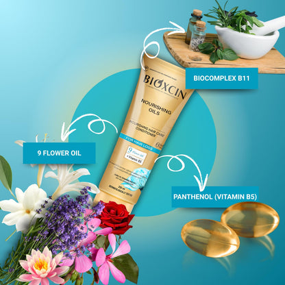 Crema de cuidado capilar nutritiva Bioxcin 250 ml - Para cabello seco y dañado