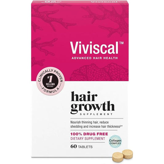 Viviscal Professional Strength Hair Growth Supplement 60 Tablets Supplement Pasteur Pharmacy