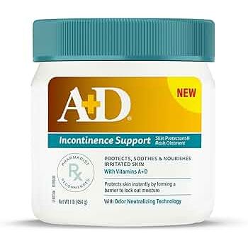 A+D Incontinence Support Skin Protectant & Rash Ointment, 16 oz Lotion & Moisturizer Pasteur Pharmacy
