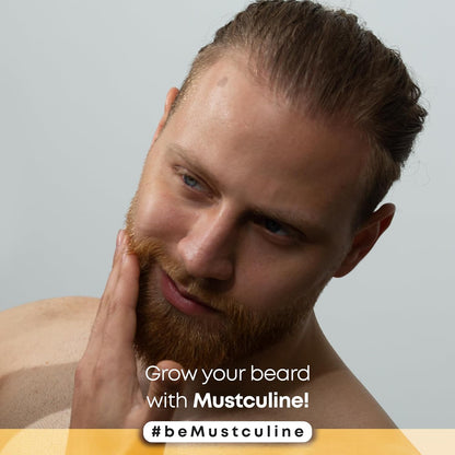 Kit de crecimiento de barba Mustculine para hombres