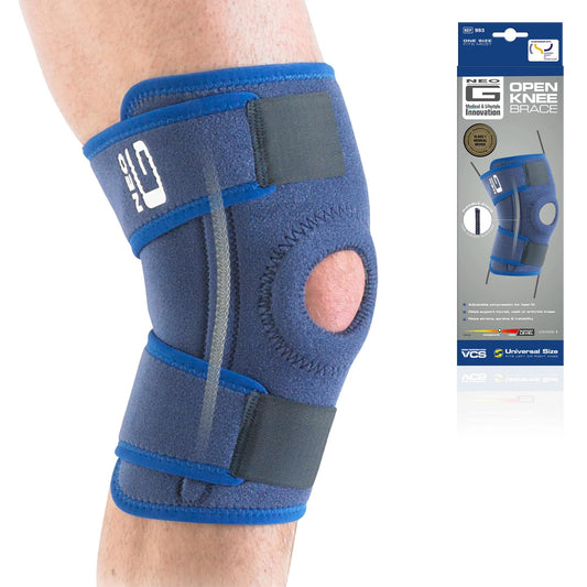 Neo G Adjustable Open Knee Support, Universal One Size (OSFA) Supports & Braces Pasteur Pharmacy