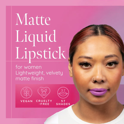 Rouge à lèvres liquide longue tenue Pastel Daylong - Couleur intense et vibrante