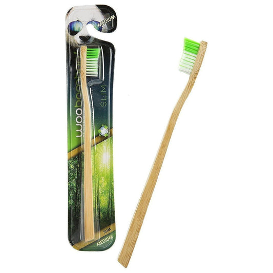 Woobamboo Medium Bamboo Toothbrush Bamboo Toothbrush Pasteur Pharmacy