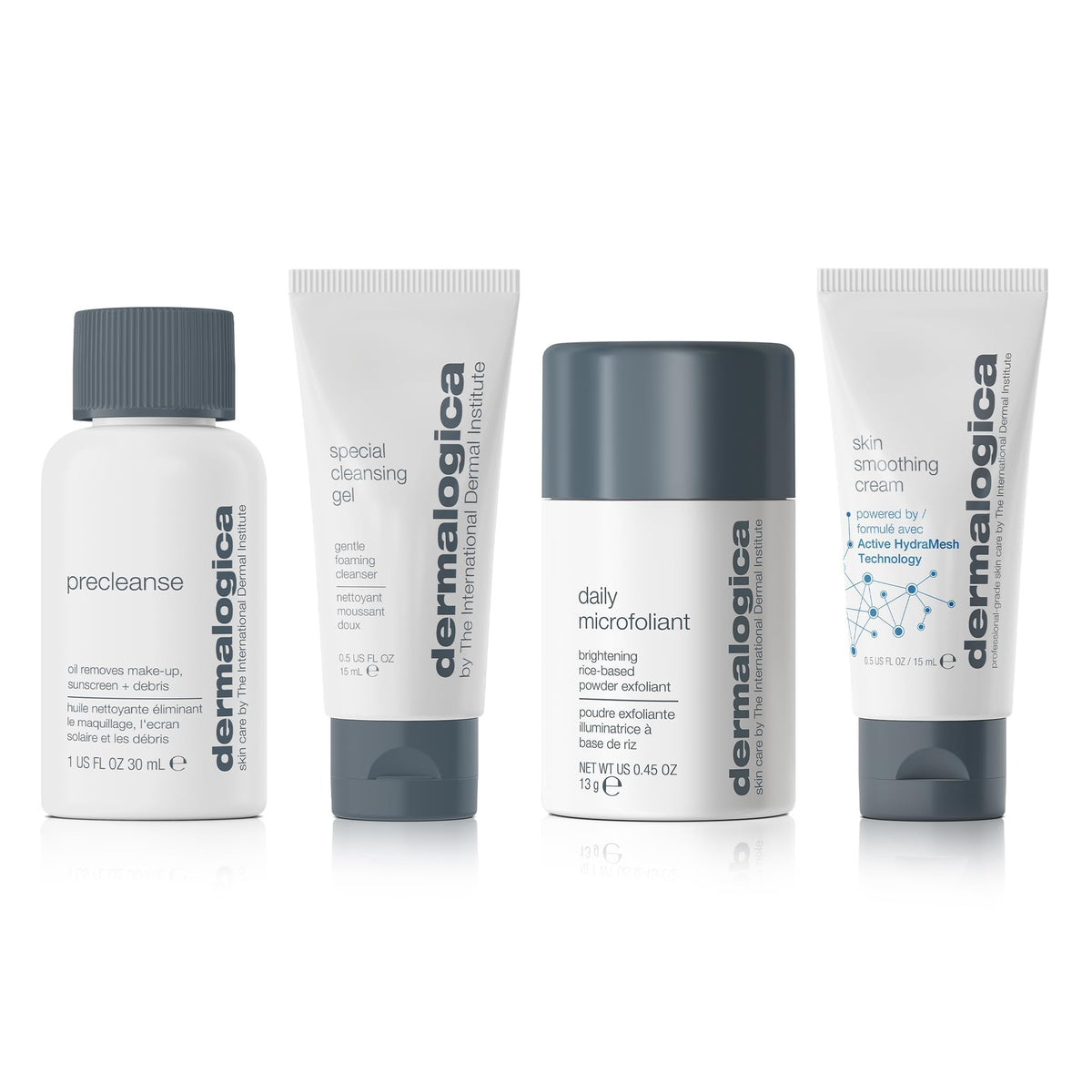 Set de cuidado de la piel Dermalogica - Kit de limpieza, exfoliación e hidratación tamaño viaje