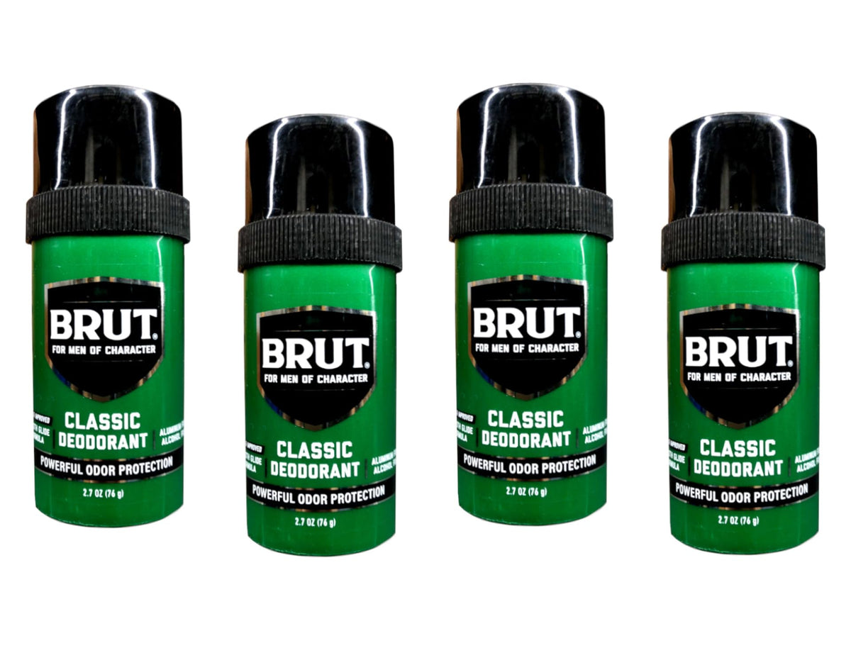 Brut Original Men’s Deodorant Stick 1.7oz - Long-Lasting Protection | Classic Fragrance