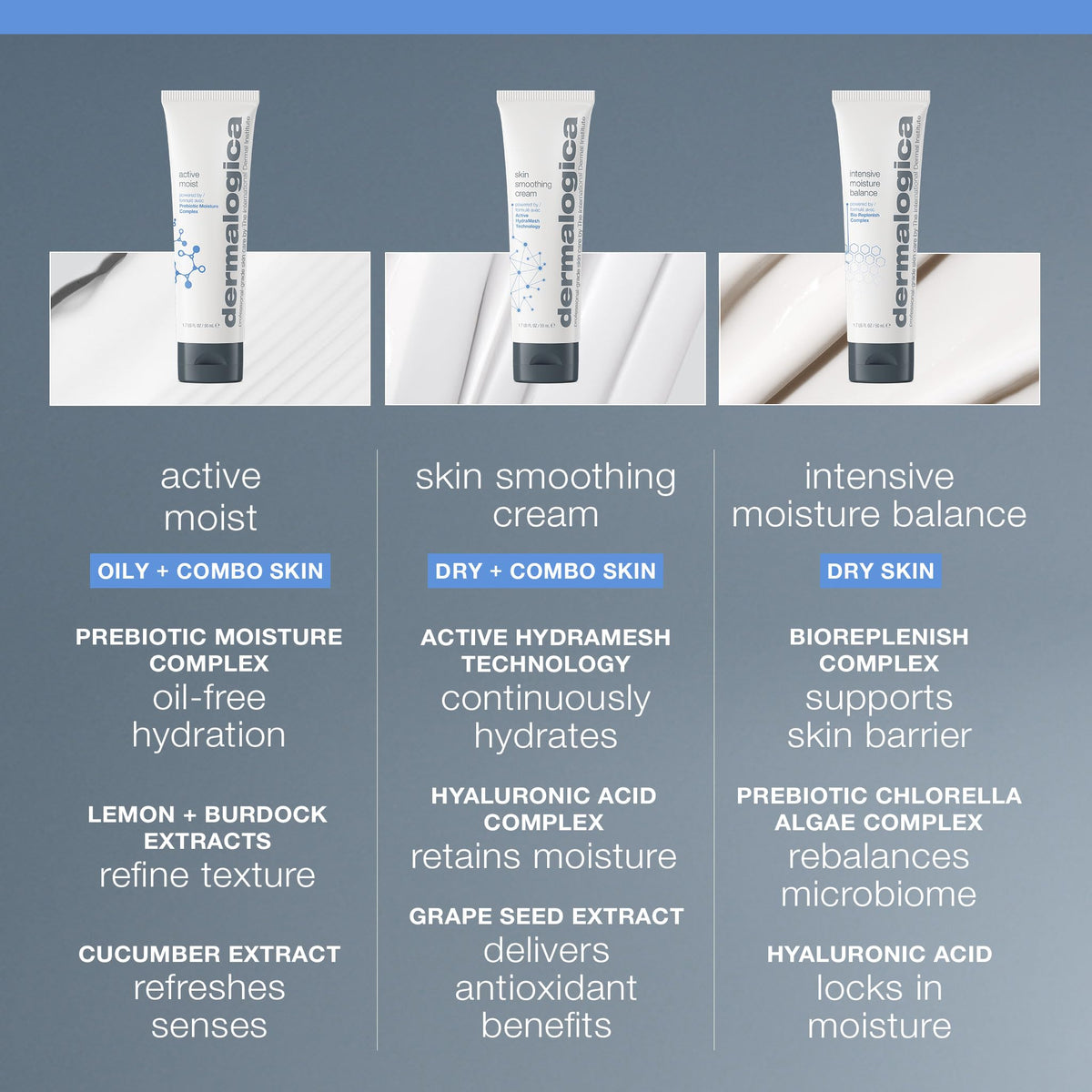 Humectante Dermalogica Active Moist para piel seca: hidratación ligera y sin aceite