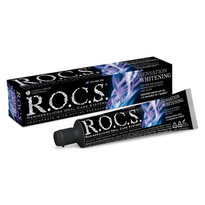 Pasta de dientes R.O.C.S. Sensation Whitening - Extra Blanqueadora | 60 ml