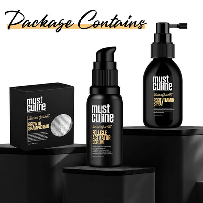 Kit de crecimiento de barba Mustculine para hombres