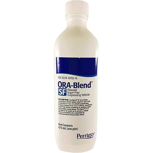 Ora-Blend Oral Liquid Compounding Vehicle, 473 mL Science & Laboratory Pasteur Pharmacy