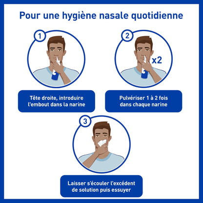 Sterimar Spray Nasal Hipertónico para Adultos - 100 ml | Agua de mar natural