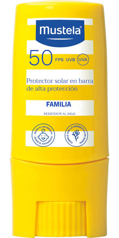 Stick Solaire SPF50+ Mustela - Haute Protection | 9 ml
