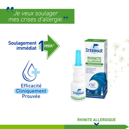 Stérimar Stop & Protect Spray Allergies - Formule 100 % naturelle | 20 ml